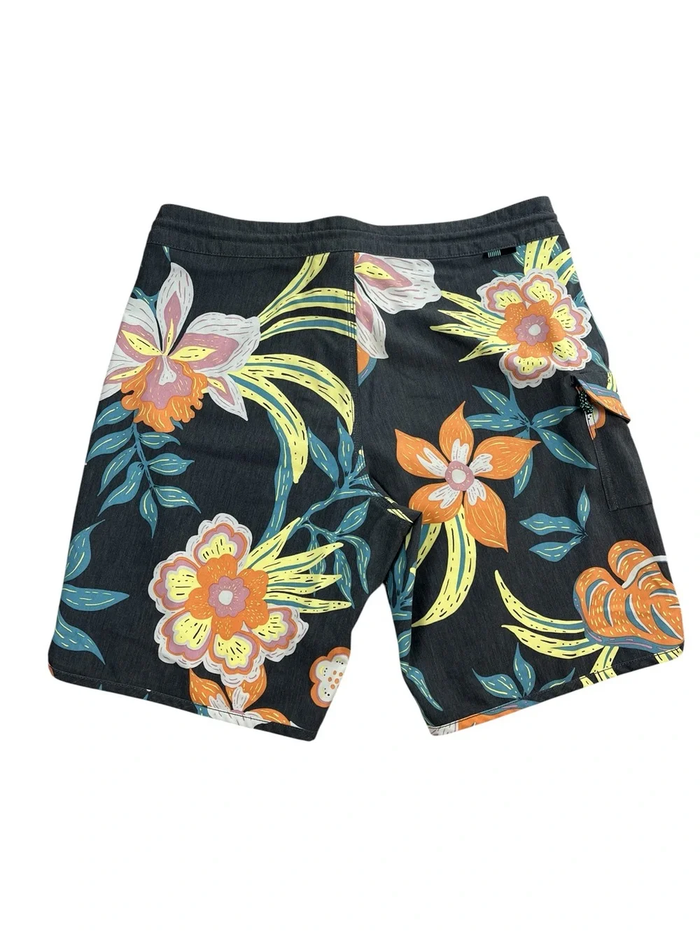 Vissla Velzyland 18.5 Boardshorts‎ Mens 32 Floral Surf Swim Trunks Tropical